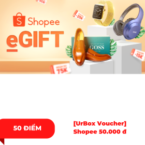 [UrBox Voucher] Shopee 50.000 đ